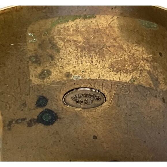 Liz Palacios SF Cuff Bracelet Wide Large Purple Glass Rhinestone Crystals
Ornate - Picture 5 of 10